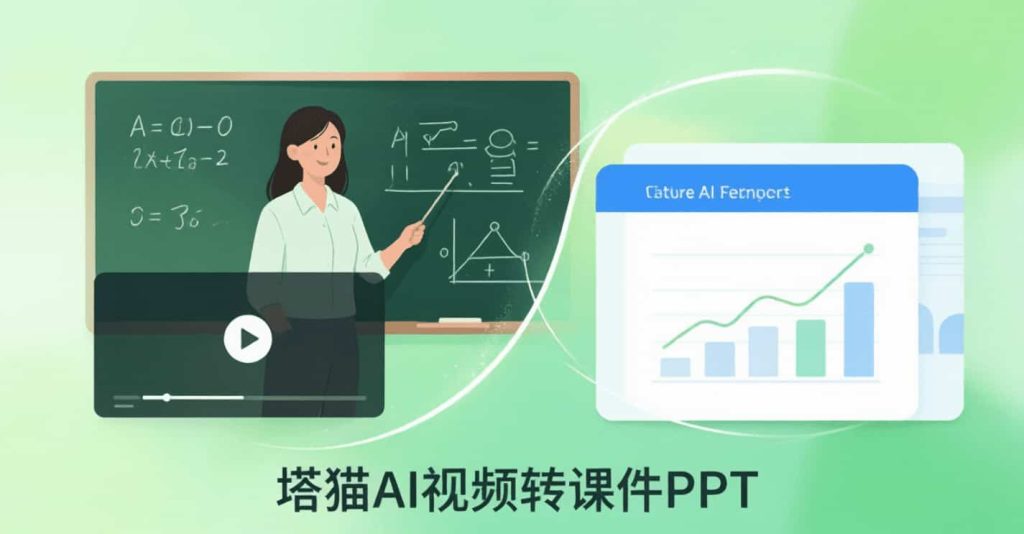 教学视频转换为PPT-塔猫AI视频转PPT